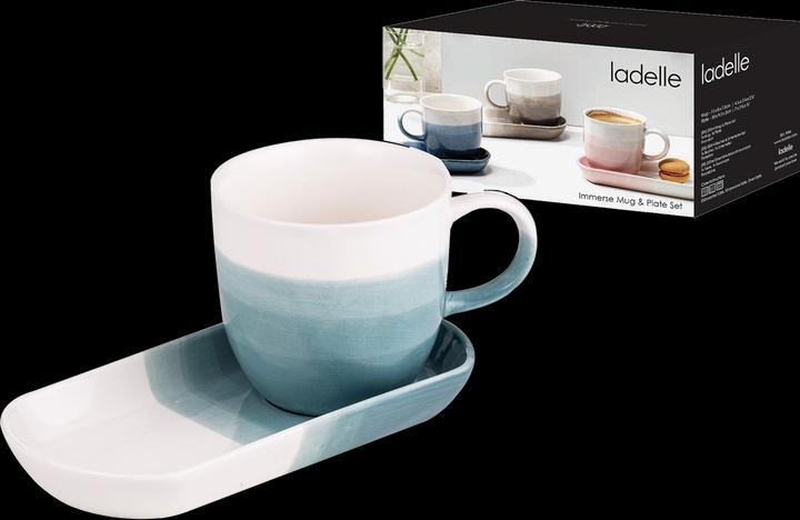 Immagine prodotto Ladelle Tazza con cucchiaio (380 ml, 1 x)
