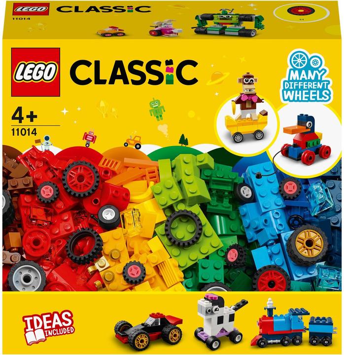 LEGO Steinebox mit Rädern (11014, LEGO Classic)