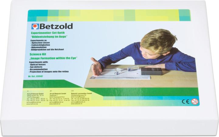 Produktbild Betzold Experimentier-Set Optik Bildentstehung im Auge