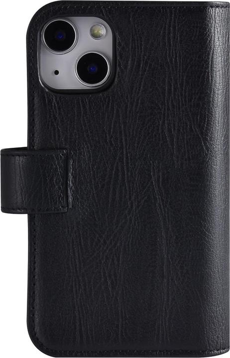 Produktbild Pierre Cardin Case iPhone 13 Mini - Echt Leder Book Case schwarz & 6 Kartenfächer (Apple iPhone 13 mini)