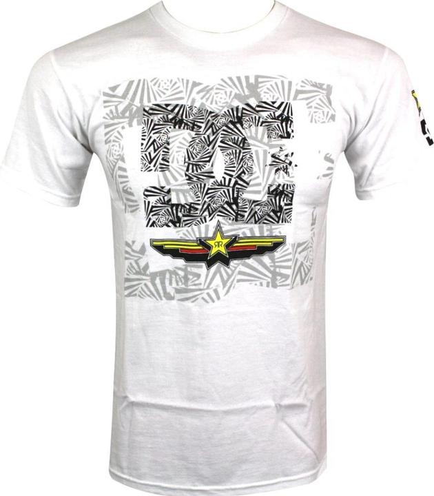 DC Shoes DC ROCKSTAR Shifter T-Shirt weiss M (M)