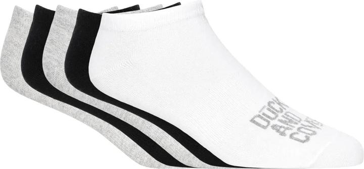 Actual product image Duck and Cover Mens Fubel Trainer Socks (Pack of 5) (5-pack, 39.5 - 45.5)