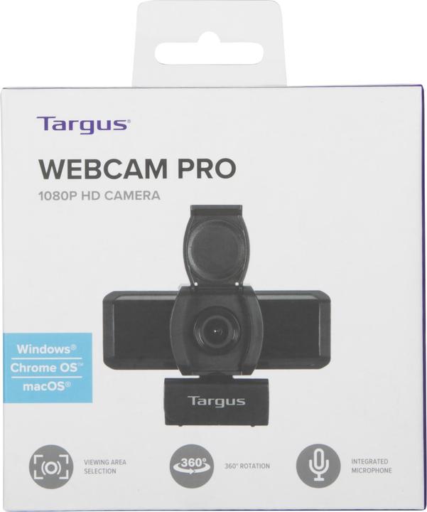 Image du produit Targus Webcam Pro FHD 1080p w/Flip PrivacyCover (2 Mpx)