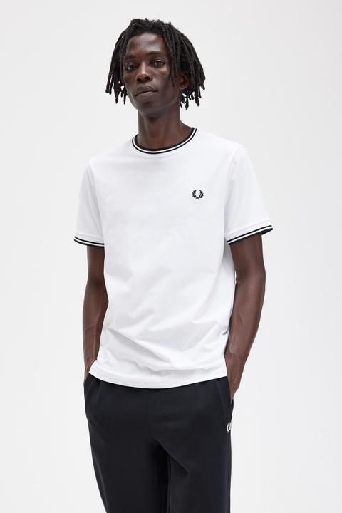 Produktbild Fred Perry Twin Tipped T-Shirt 100 (S)
