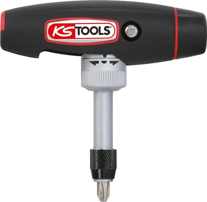 Image du produit KS Tools Tournevis à cliquet à embout 1/4 T-grip. 7 pcs.