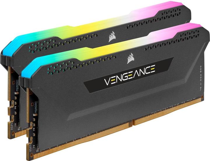 Immagine prodotto Corsair Vengeance RGB Pro SL (2 x 32GB, 3200 MHz, DDR4-RAM, DIMM)