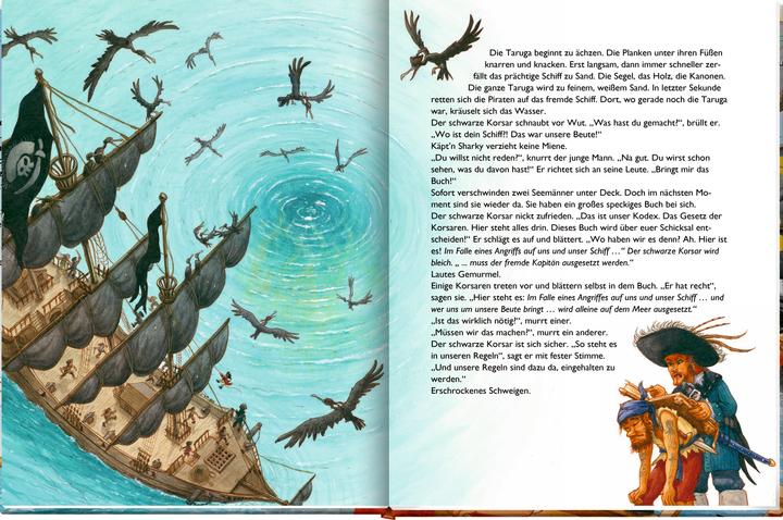 Produktbild Käpt'n Sharky – Der schwarze Korsar (Deutsch, Jeremy Langreuter, Jutta Langreuter, Silvio Neuendorf, 2024)