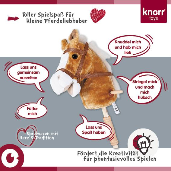Image du produit Knorrtoys Cheval de bois "Brauny