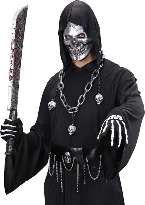 Actual product image Widmann Skull mask metal (One size)
