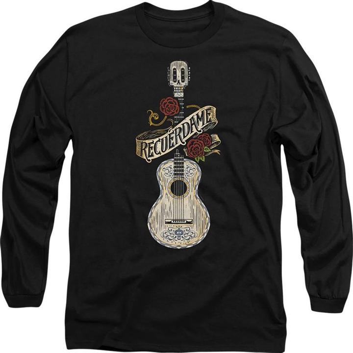 Actual product image La Maison du Coco Unisex Adult Recuerdame Famous Guitar Ernesto T-Shirt (XL)