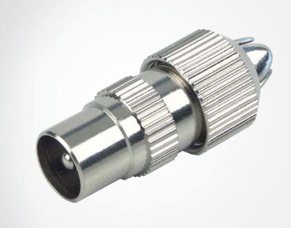 Produktbild Schwaiger Koax Stecker metallisiert, Innenleiter schraubbar (Stecker und Verbinder)