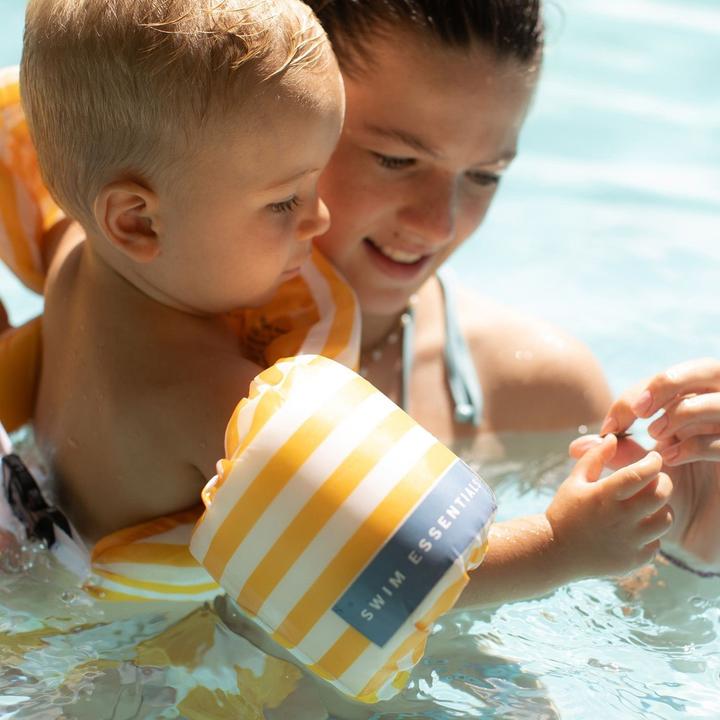 Actual product image Swim Essentials Swim Wings Strap 2-6 years Whale Yellow/White