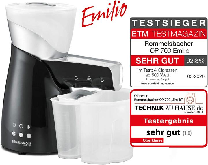 Immagine prodotto Rommelsbacher OP 700 Pressa per olio