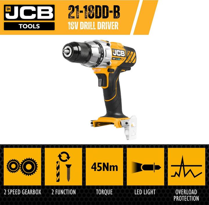 Produktbild JCB 18V-Akkubohrmaschine