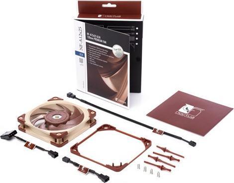 Actual product image Noctua NF-A12x25 ULN fan (120 mm, 1 x)
