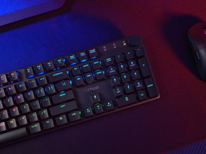 Immagine prodotto Trust Tastiera meccanica senza fili GXT868 TORIX (US, Senza fili, Cablato)