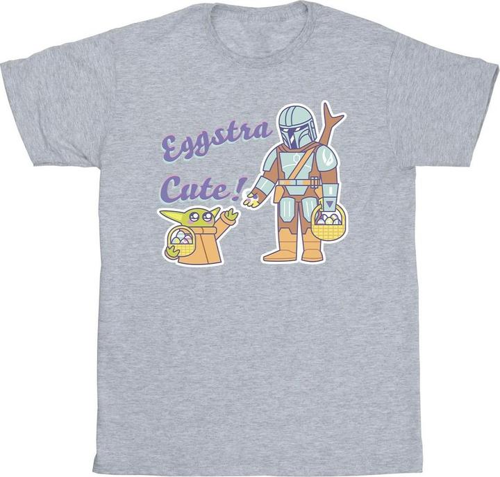 Immagine prodotto Star Wars The Mandalorian Eggstra Cute Grogu Maglietta Uomo (M)