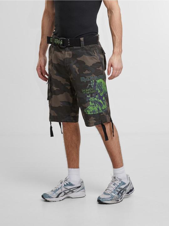 Image du produit Brandit Iron Maiden Savage Shorts The Number of The Beast - 188301 (5XL)