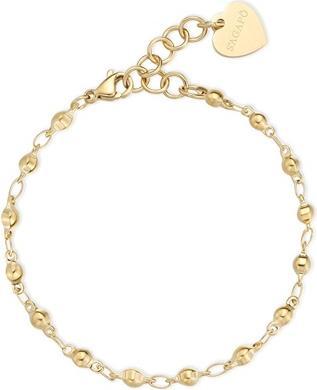 Actual product image Sagapo S'Agapo Decent Gold Plated Chunky Shk98 Bracelet