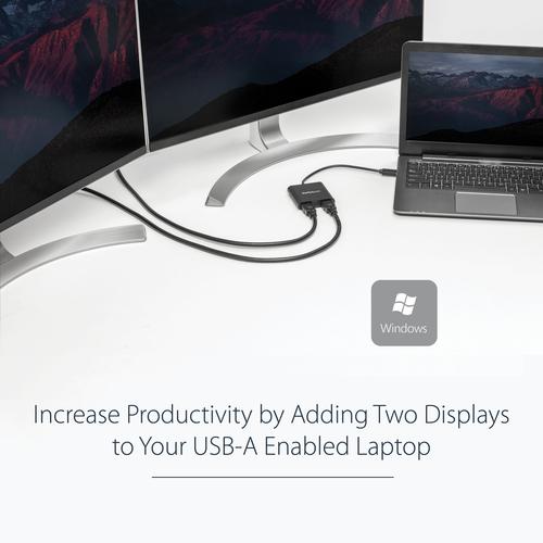 Image du produit StarTech USB32HD2 (HDMI, 31.50 cm)