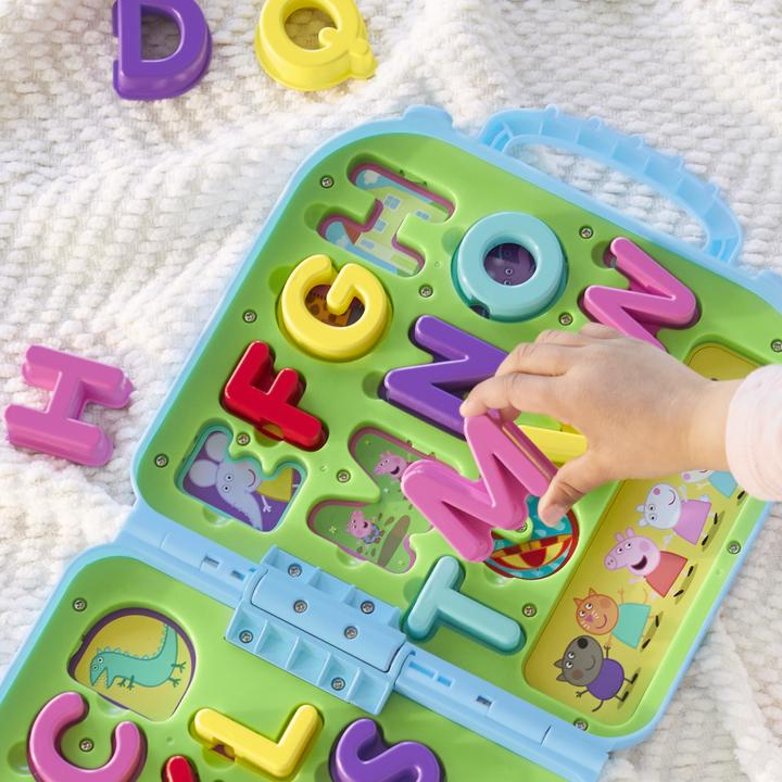 Actual product image Hasbro Peppas Letter Box, Alphabet Puzzle, Preschool Toy