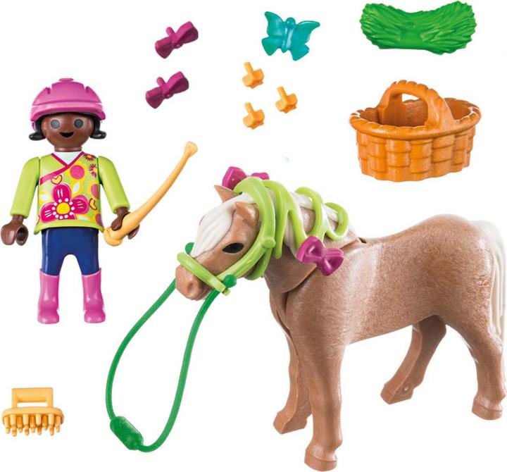 Produktbild Playmobil Mädchen mit Pony (70060, Playmobil Special Plus)