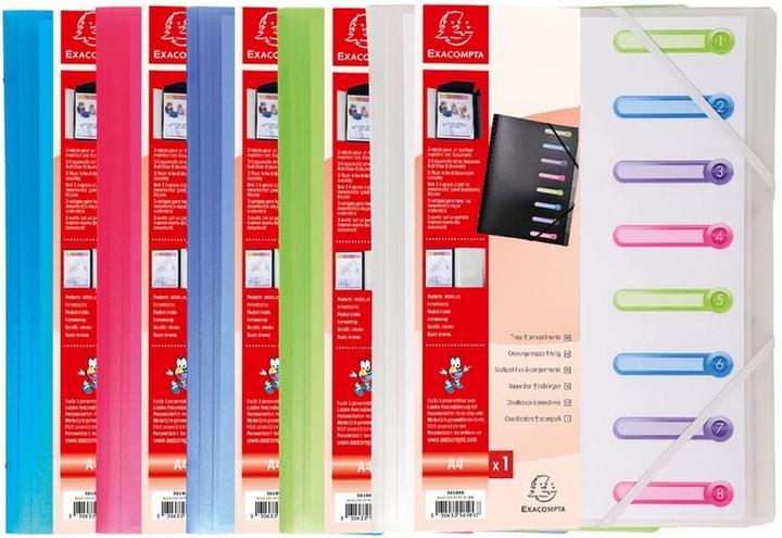 Image du produit Exacompta Fiches de classement agrafées (A4, 1 x)