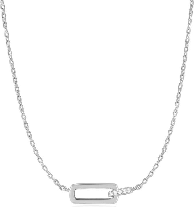 Produktbild Ania Haie Halskette Glam Interlock 925 Sterling Silber (925er Silber, 43 - 48 cm)