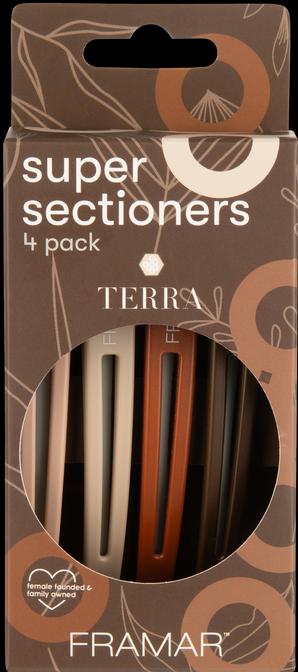 Actual product image Framar Neutrals Terra - Super Sectioners 4 Stk. (4 pcs.)