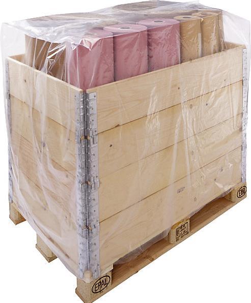 Image du produit kaiserkraft Bâche de protection, pour palette industrielle, lot de 10, L x l x h 1250 x 1050 (10 pièce(s))