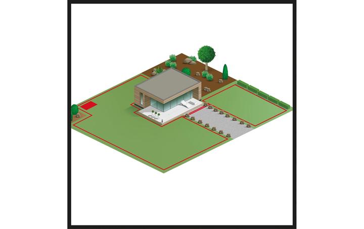 Image du produit Einhell Freelexo 500 LCD BT+ (500 m², Câble périphérique)