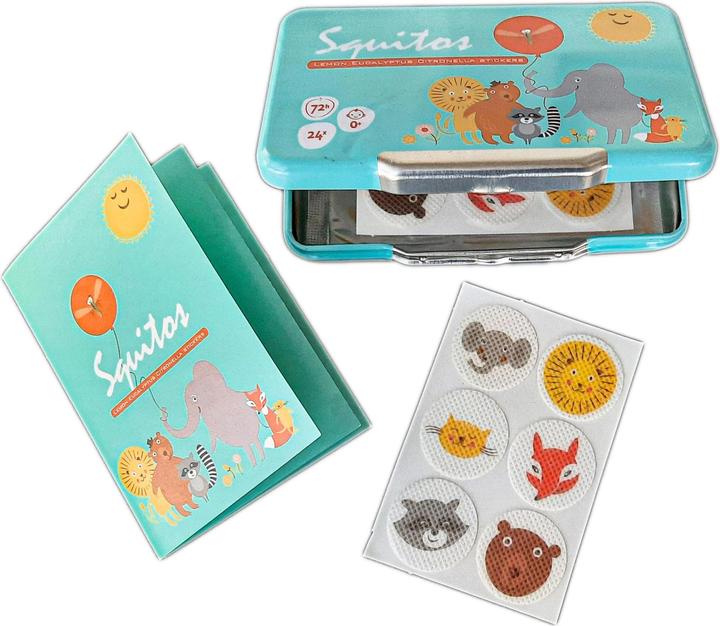 Actual product image Squitos Mosquito repellant patches