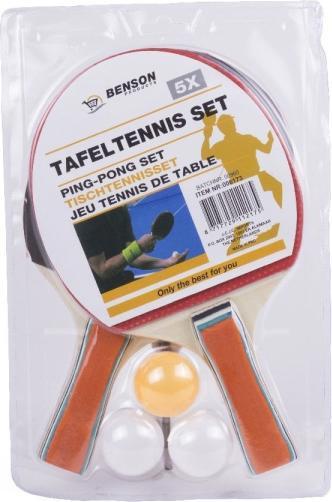 Produktbild Benson Tischtennis-Set Ping-Pong-Set 5tlg.