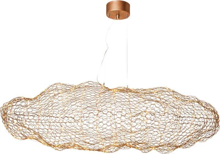 Immagine prodotto By Rydens Lampada a sospensione Hayden LED L75cm oro LED 1360 lumen 2700K bianco caldo 4201250-6501 (1360 lm)