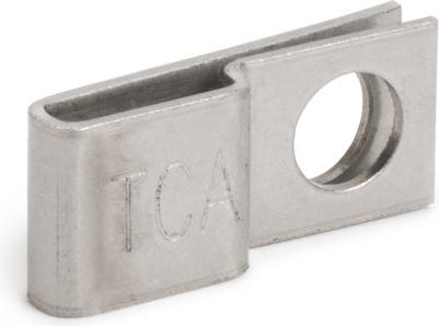 Image du produit HellermannTyton SSPC6 Stainless Steel Cable Tie P-Mount (Serre-câbles métalliques, 23 mm, 100 pcs)