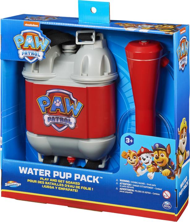 Actual product image Spin Master Swimways Nickelodeon Paw Patrol Water Pup Pack with Backpack and Water Blaster for Kids