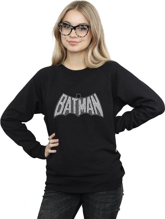 Produktbild Batman Retro Crackle Logo Sweatshirt (S)