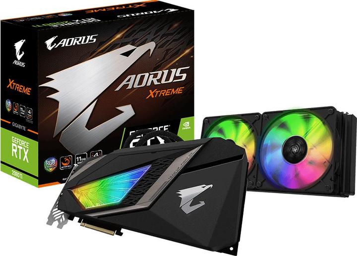 Image du produit Gigabyte Aorus GeForce RTX 2080 Ti Xtreme Waterforce (11 Go)