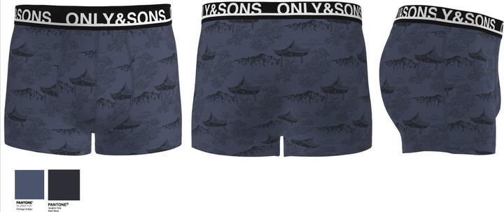 Produktbild Only & Sons Onsfloyd Aop Trunks 1-Pack (S)