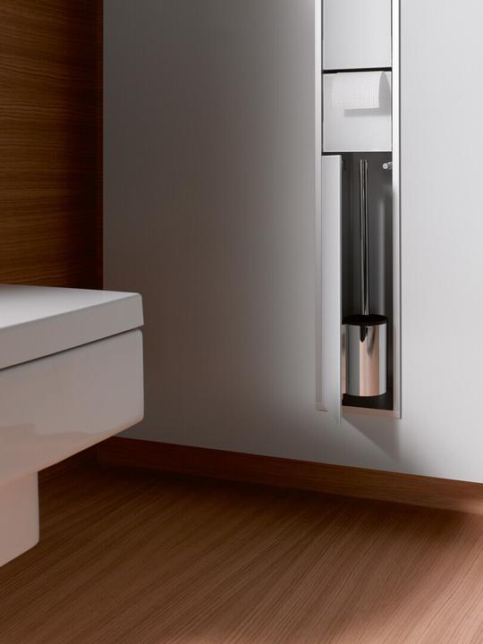 Produktbild Emco WC-Modul ASIS 150 Unterputz 809x168mm Tür links aluminium