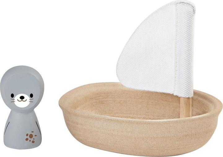 Produktbild Plantoys Segelboot - Seelöwe
