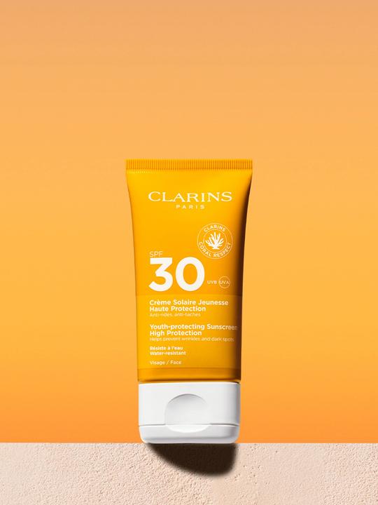 Produktbild Clarins Suncare Face Cream SPF 30 (Sonnencreme Gesicht, SPF 30, 50 ml, 73 g)