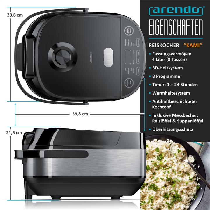 Actual product image Arendo Multicooker