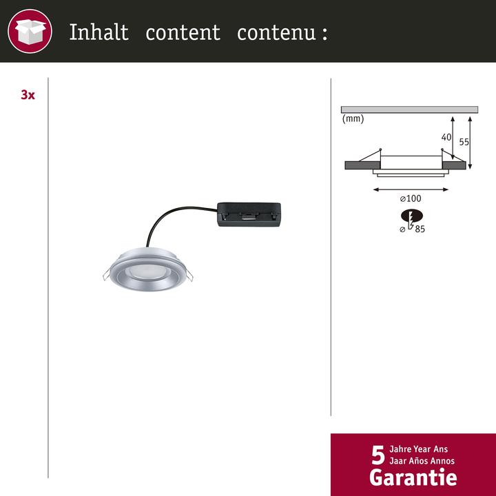 Image du produit Paulmann Leuchtspiegel Mirra Kosmetik (80 x 60 cm)