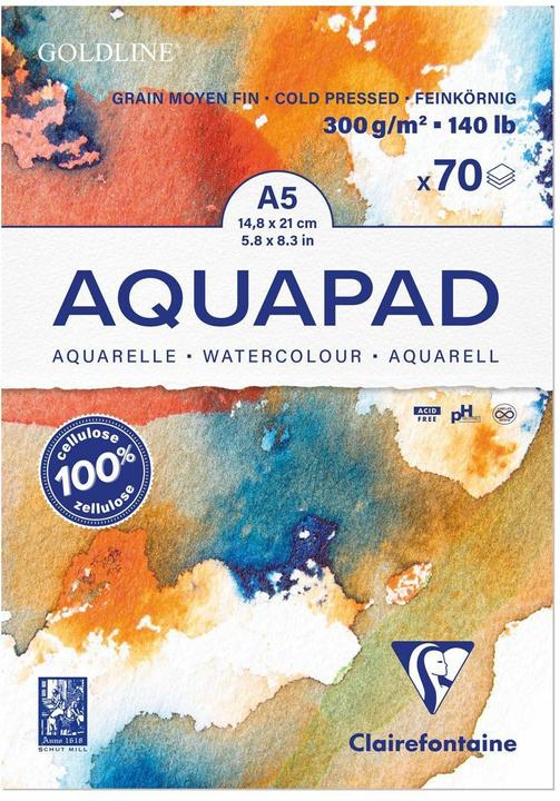 Image du produit Clairefontaine Aquapad (300 g/m², 1 x)