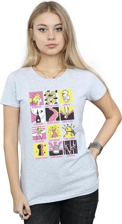 Image du produit Disney - T-shirt TINKERBELL SQUARES - Femme (XXL)