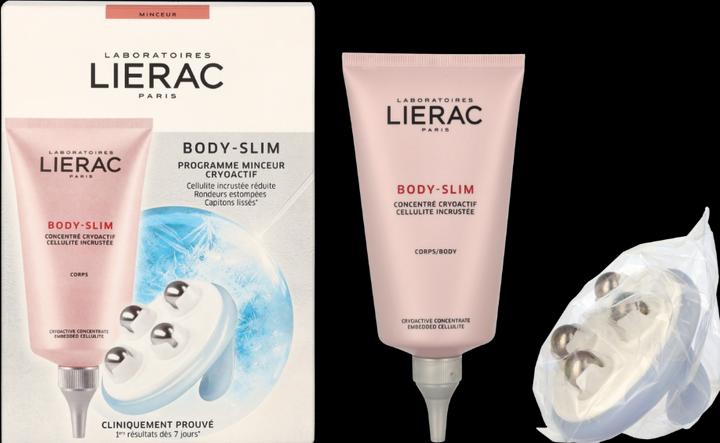 Actual product image Lierac Cryoactive concentrate set with slimming roller (Body milk, 150 ml)