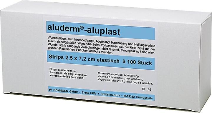 Produktbild Söhngen aluderm-aluplast Pflasterstripes 100St. (1 x)