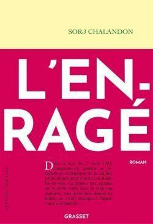 Produktbild L'enragé (Französisch, Chalandon Sorj, 2023)