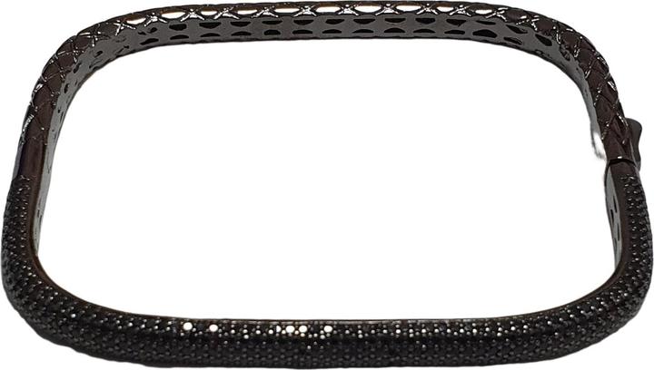 Produktbild L'Officiel Bracciale brunito con pavè di zirconi